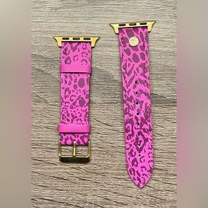 Lilly Pulitzer pink apple watch band. 42mm